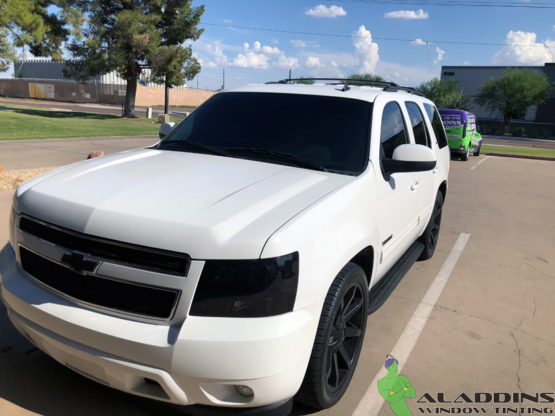 2011 Chevy Tahoe c5-xp5-cir40 + Headlight Tinting
