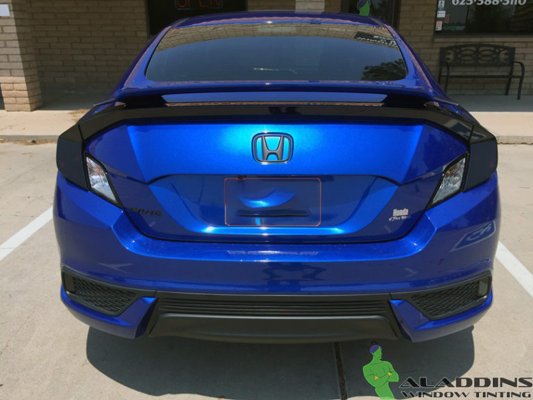 2017 Honda Civic Tint & Vinyl Wrap Aladdins Window Tinting