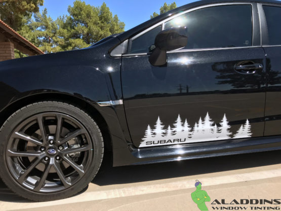 2018 Subaru WRX Vinyl Graphics Installation